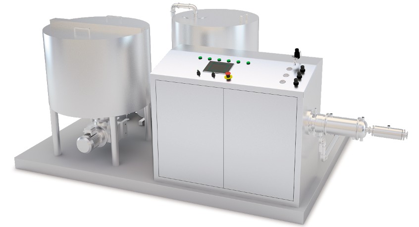 Dough mixer Continuous Aeration system for cake production line cake machinery equipment