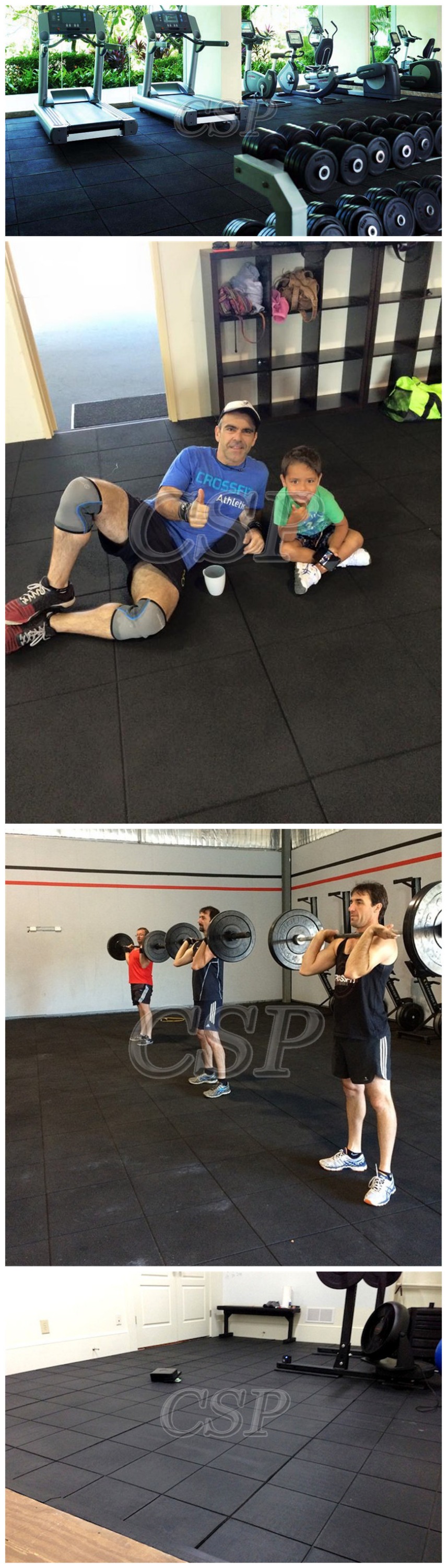 アンチスリップヘビーデューティーcrossfit弾性フィットネスフロアゴム体操用マット 問屋・仕入れ・卸・卸売り