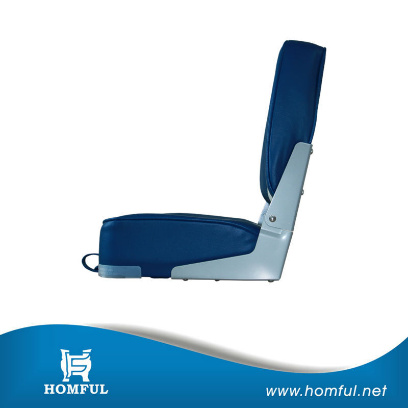 marine passenger seat plastic fold down boat seat