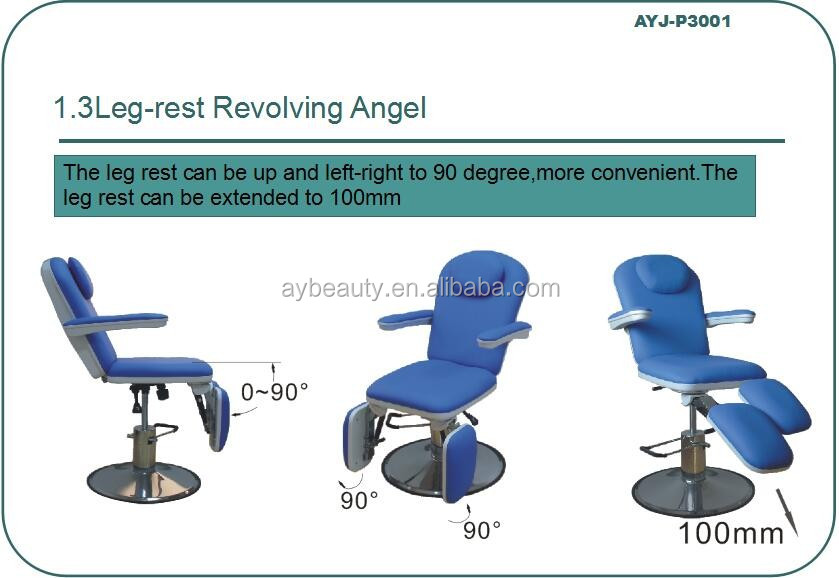 AYJ-P3001自動美容ベッド/クリニック椅子/タトゥーベッド/電気デラックスフットマッサージャー/サロン家具メーカー仕入れ・メーカー・工場