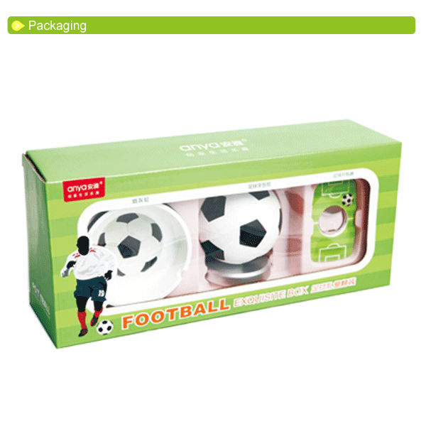 d553つまようじホルダーボトルオープナーと灰皿セットサッカー用ギフト、 プロモーションギフト仕入れ・メーカー・工場