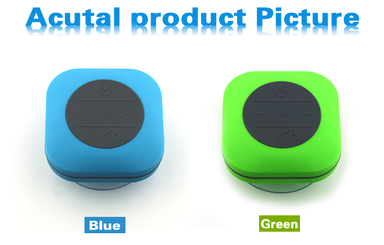 2016ワイヤレスポータブル防水のbluetoothスピーカーシャワースピーカー付き専用吸引カップ仕入れ・メーカー・工場