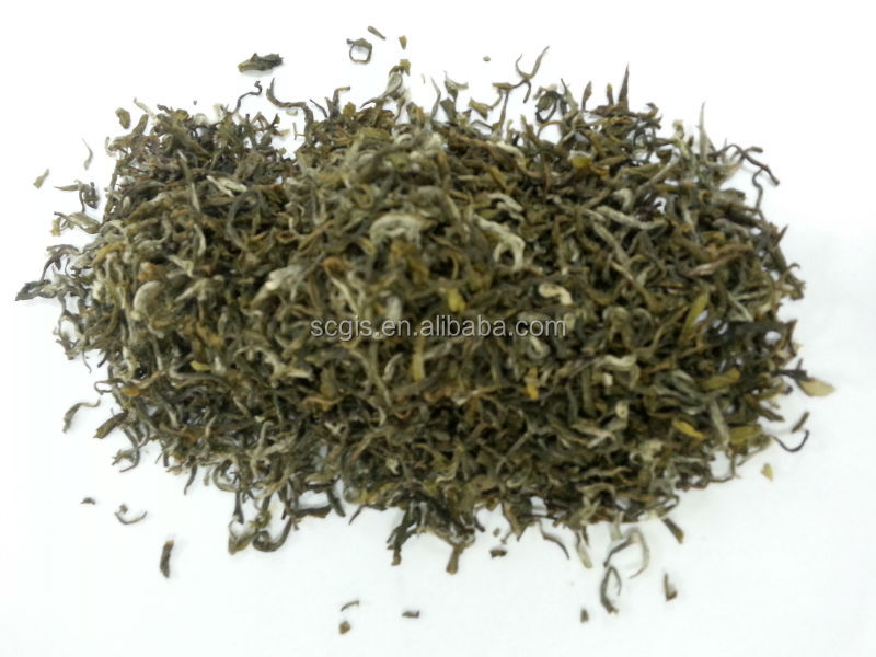 vacuum package biluochun green tea leaf