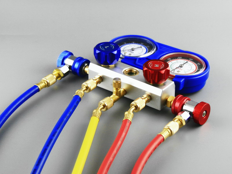 Refrigerator Repair Tool A/c Refrigeration Kit Manifold Gauge Set R410a Pressure Rated Buy