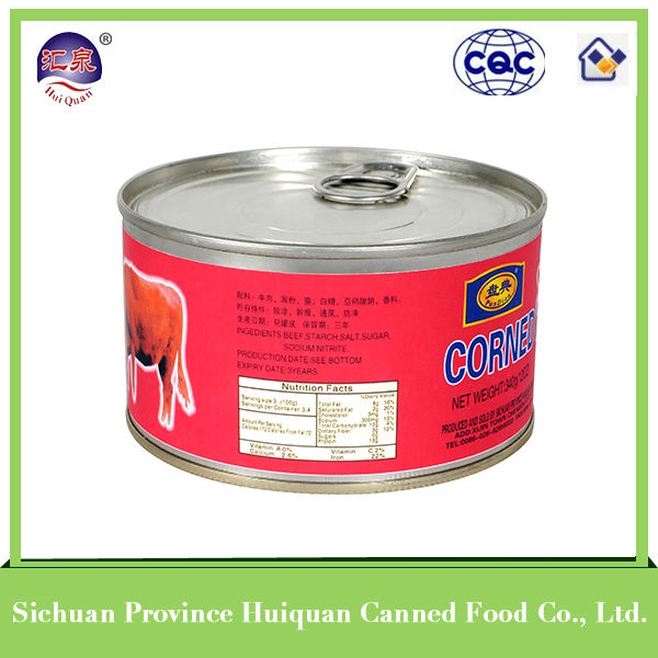 gold supplier china ready to eat oem brands canned beef products