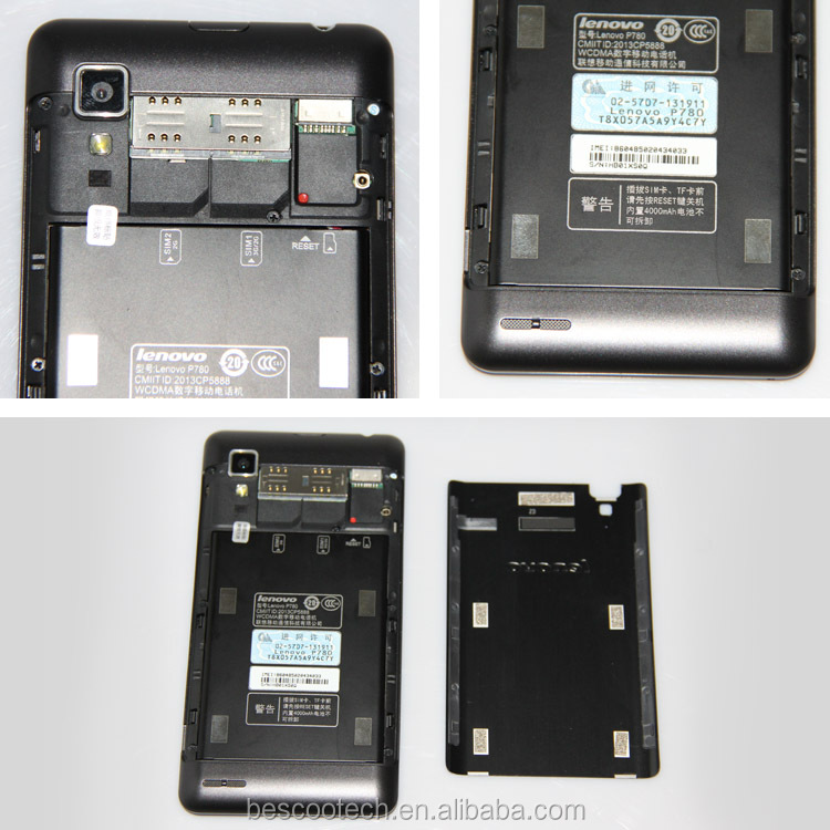 レノボp780otg機能mtk65895.0インチクアッドコアゴリラコーニングタッチスクリーン携帯電話問屋・仕入れ・卸・卸売り