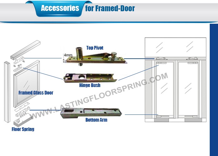 強化ガラスのドアの経済的な使用フロアヒンジ仕入れ・メーカー・工場