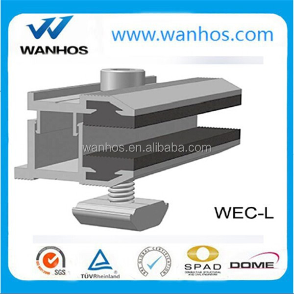 2016 PV Solar Mounting Brackets Mid Clamp