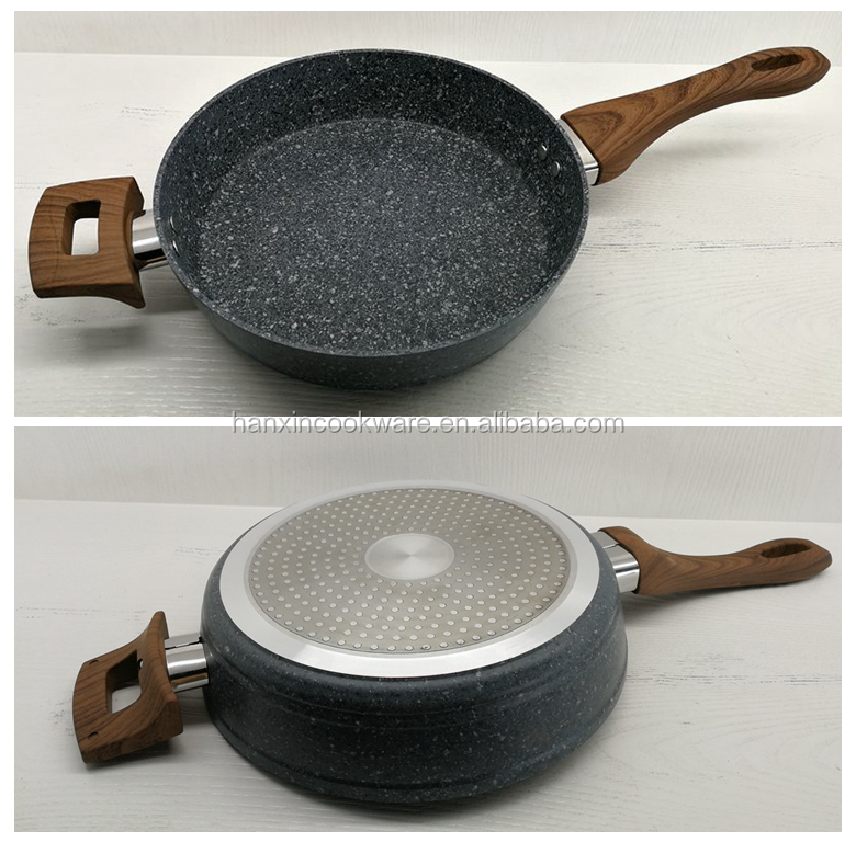 2017 New Arrival Natural Healthy Granite Lava Coated Frying Pan Buy