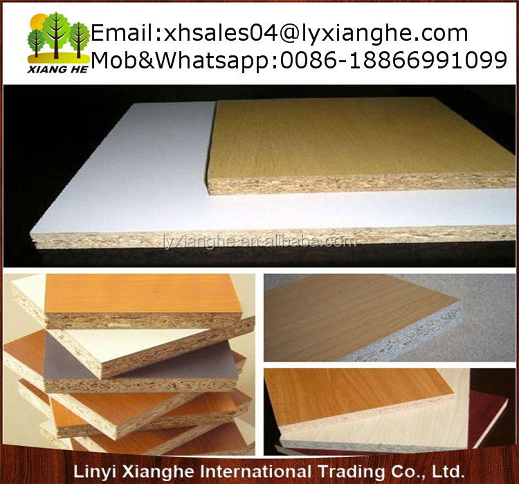 Moistureproof/heat Resistant Melamine Particleboard/chipboard For