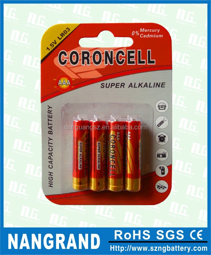 aaa/aa alkaline battery