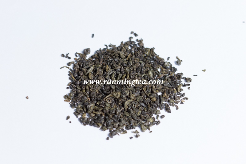Organic gunpowder tea