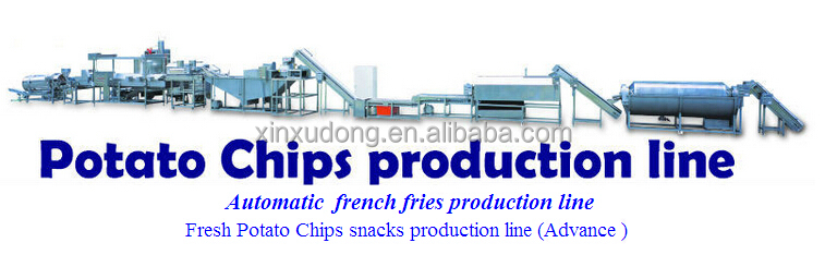automatic continous frying production line