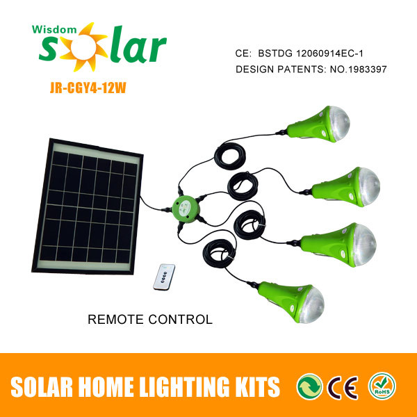 use 12w solar light indoor with waterproof solar panel, View solar 