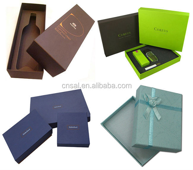 eco-friendly paper box for red wine