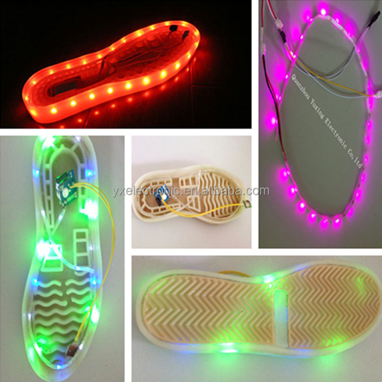熱い販売の2015高品質のカラフルなスケート靴底のためのledライト仕入れ・メーカー・工場
