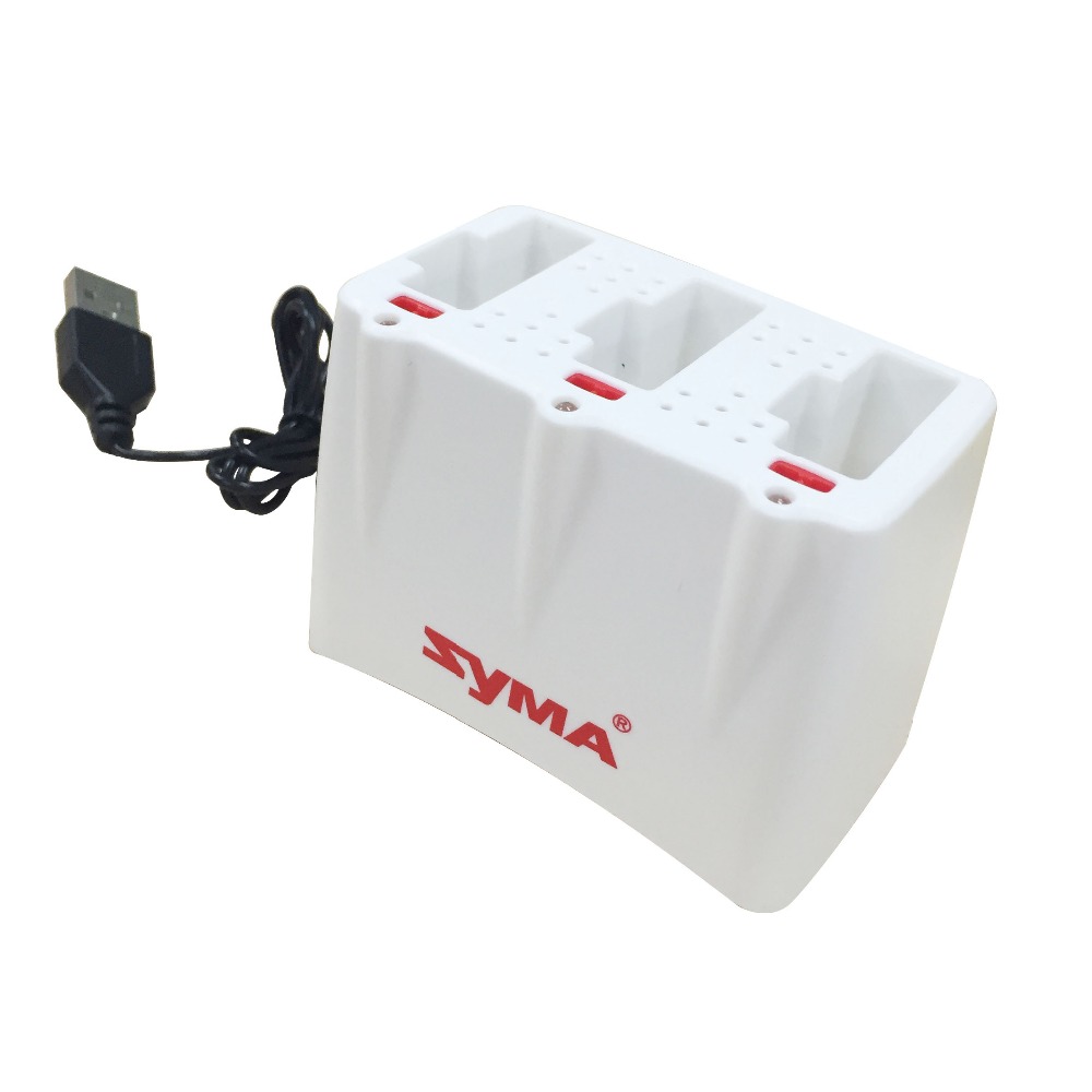 sea jump Accessories 5PCS 850mah Lithium Battery + 5in1 Charger for SYMA  X54HW X54HC X56 X56W Quadrocopter Spare Parts Drone Battery