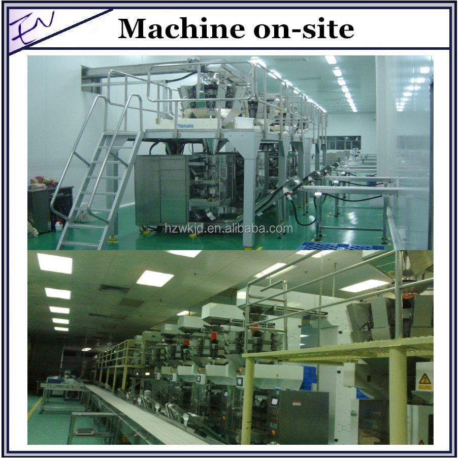 Vertical form fill seal wrapped lollipop packaging machine