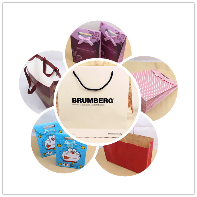 Classical nice looking paper bags packaging for cocoa powder