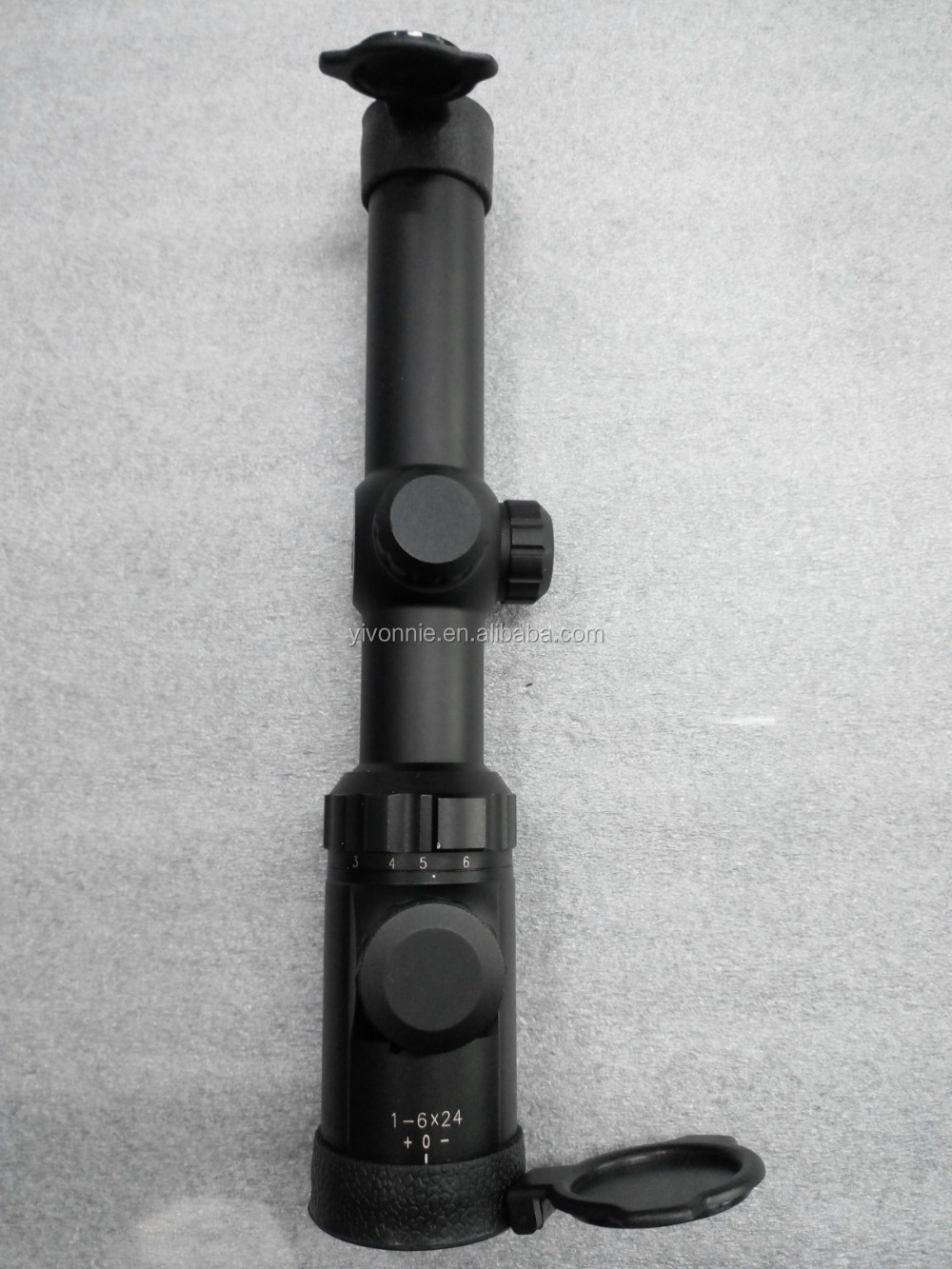1- 6x24最も正確な戦術的な狩猟ライフル銃のスコープ照らされたライフル銃望遠照準器のためのトリプルデューティ大- 口径のライフル銃仕入れ・メーカー・工場