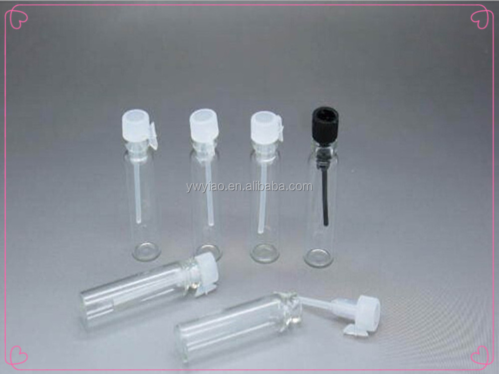 異なる1ml2ml3mlガラスバイアルキャップ香水用ガラスの試験管仕入れ・メーカー・工場