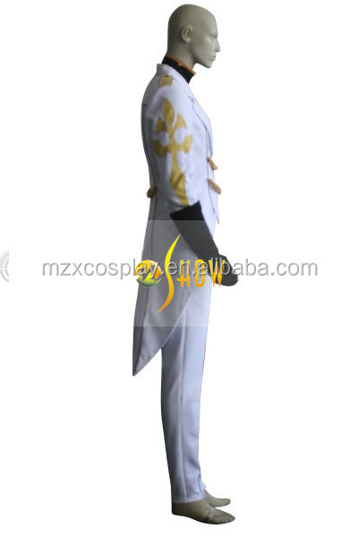 卸売コードギアスルチアーノブラッドリーコスプレ衣装男性のハロウィーンパーティの摩耗スーツ黄色岬問屋・仕入れ・卸・卸売り