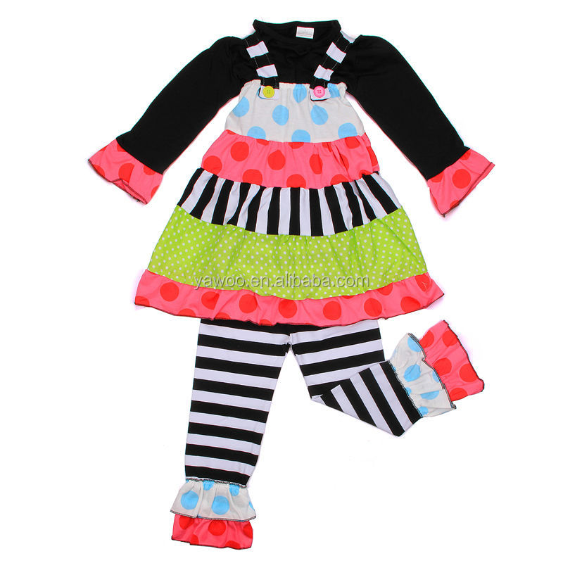 Wholesale Baby Clothes Red Green Festival Kids Clothing Designer