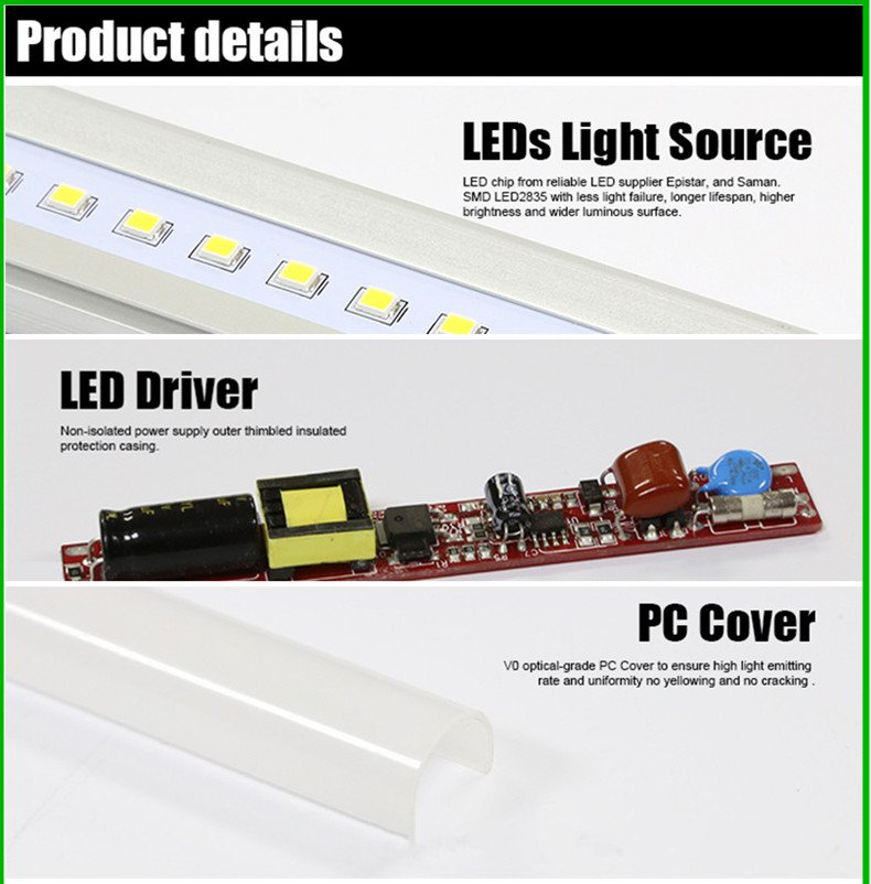 mp照明ulリストされているledライトledチューブ88w2ft問屋・仕入れ・卸・卸売り