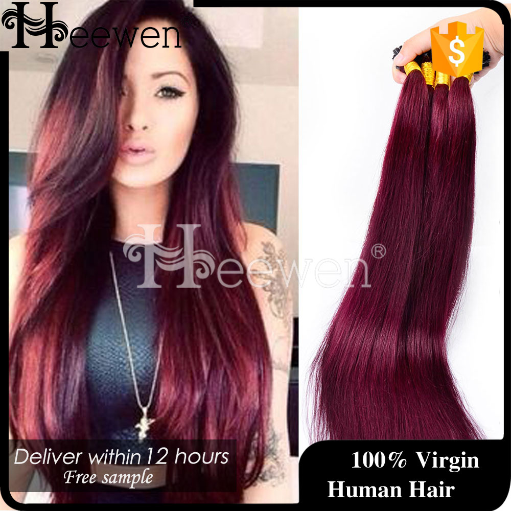 aliexpress virgin hair red braiding hair, hair coloring dark red