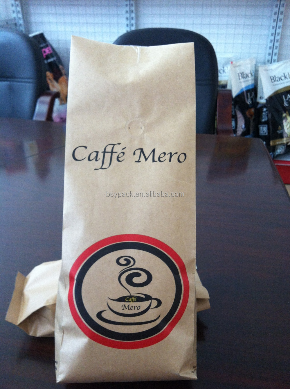 Custom printed matte suiface handling stand up aluminum foil tea bag with zipper