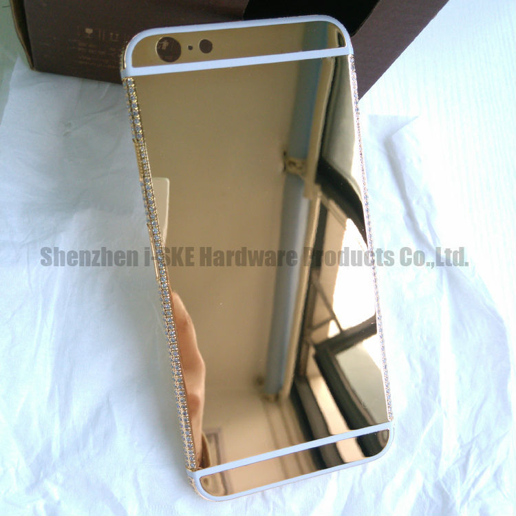 カスタマイズされた新しい24カラット結晶htciphone624k金金ハウジング仕入れ・メーカー・工場