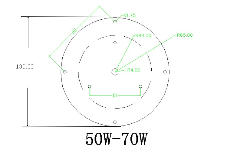50ワットに70ワット無人ledモジュールbridgelux SMD3030仕入れ・メーカー・工場