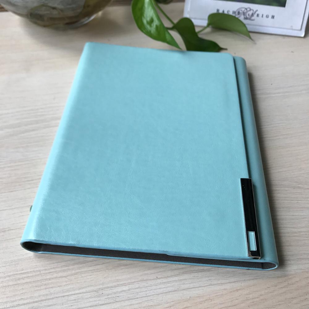 promotional business card holder notebook with pen set for