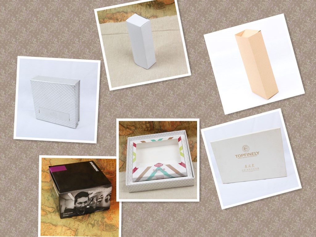 New design paper box for red wine