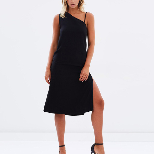 one shoulder dress