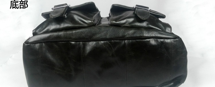 2014 New genuine leather mens leather messenger bag
