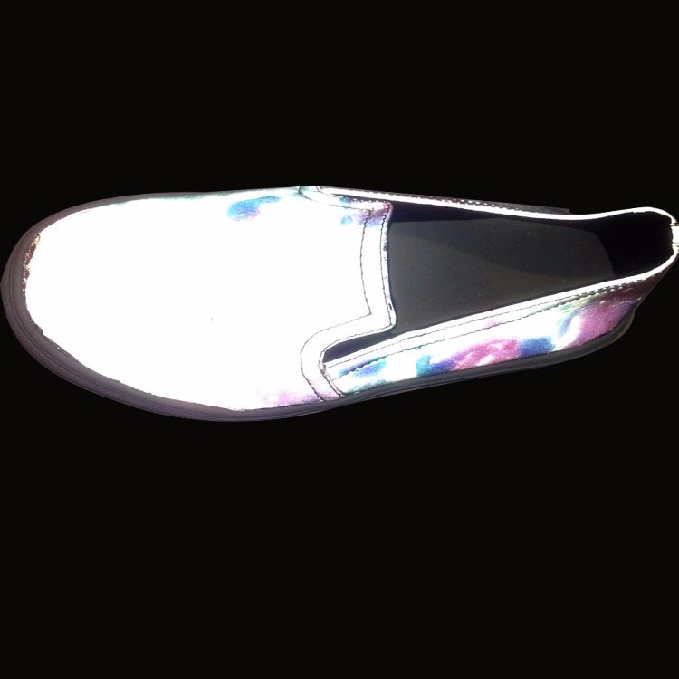 abrasive resistance shoe reflective pu fabric