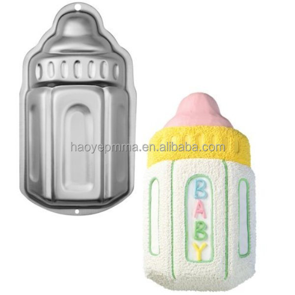 Feeding Bottle Shaped Cake Decorating Aluminum Cake Tins