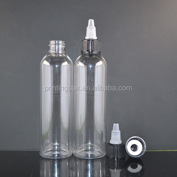 4oz 100ml 120ml Pet Plastic Glue Bottles With Twist Top Cap For