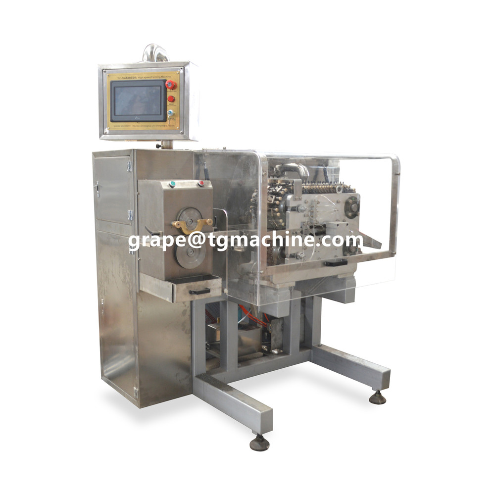 Full Automatic Pressed Hard Candy Machine With Six Batch Roller New