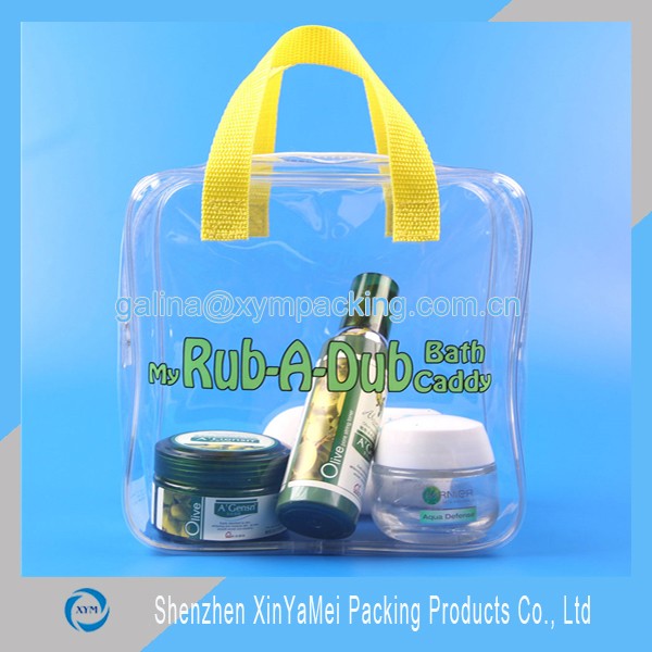 Different size promotion neon wholesale vinyl tote bag