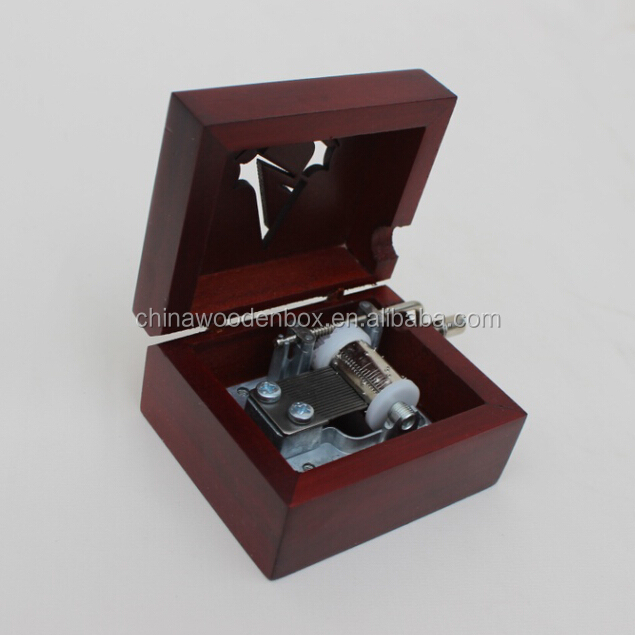 High Quality Custom Made Wooden Music Box Wholesale,For Wedding
