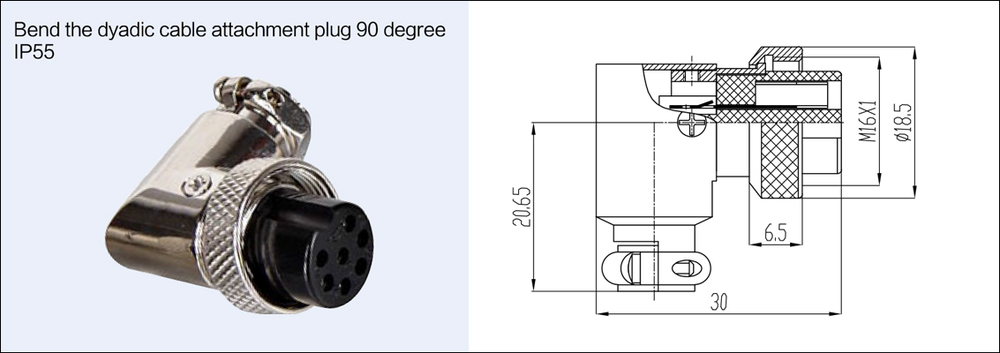 Gx16m165航空ケーブルコネクタピンの金属コネクタplug+socketカプラー仕入れ・メーカー・工場