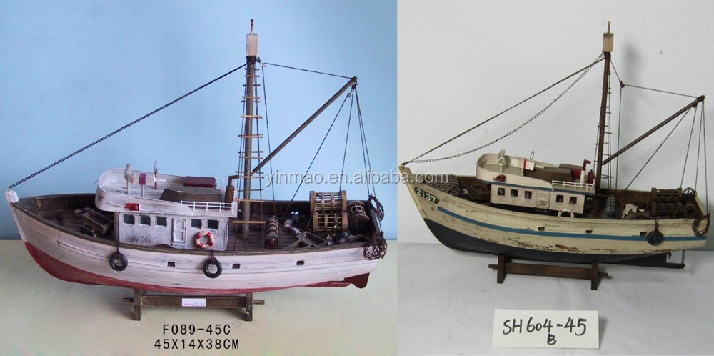 wooden fishing boat model 2137, 2