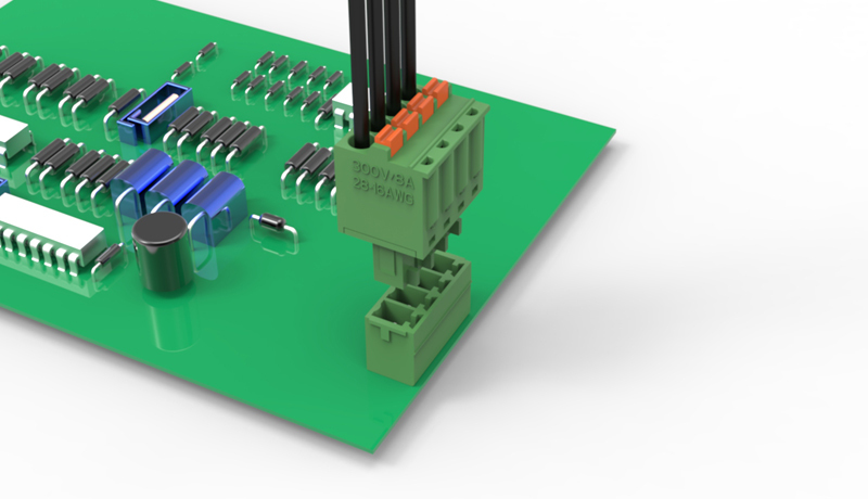 プラグイン可能なターミナルブロック電気式ターミナルブロックメス- のオス端子台ピッチ3.5mmの仕入れ・メーカー・工場