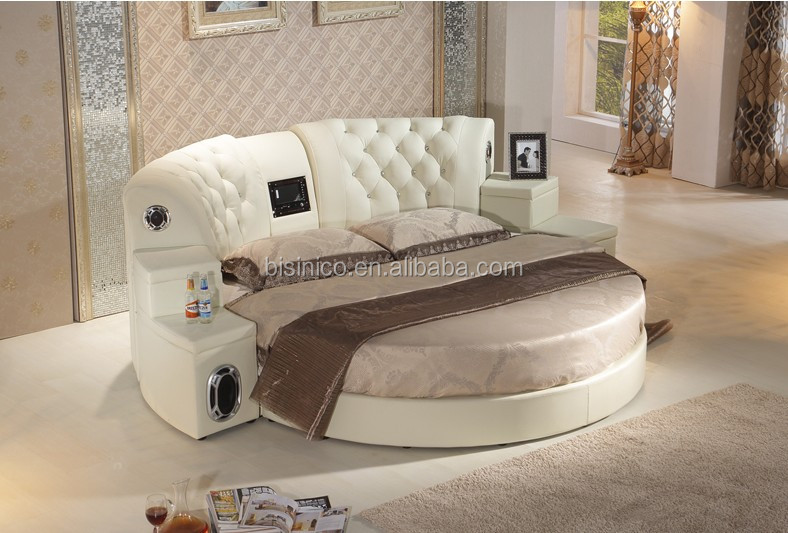 Muebles de dormitorio de estilo italiano de lujo hoja de oro ...