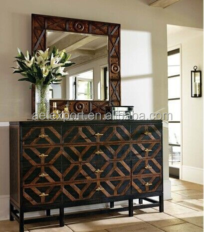American style modernen design bett massivholz bett himmelbett ...