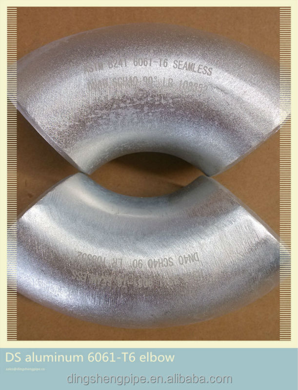 Aluminum Elbow 6061t6 Butt Weld Buy Weld Carbon Steel Pipe 90 Degree