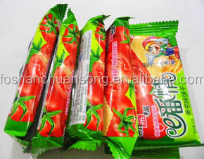 Automatic Multi-function biscuit/chocolate/cookies/bread Horizontal Flow packaging machine DCTWB-450D