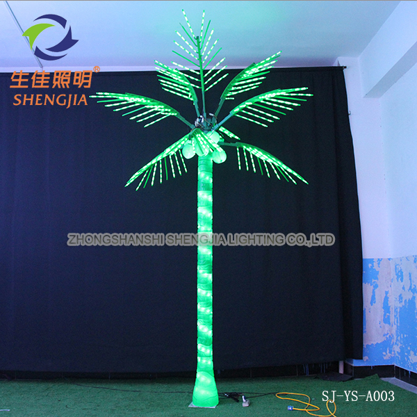 中国サプライヤー屋外クリスマスホリデービーチ装飾電気ledココナッツヤシの木ライト仕入れ・メーカー・工場